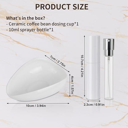 Coffee Bean Dosing Cup and Spray Bottle Kit - Image 3
