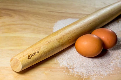French Rolling Pin – 18 Inch Wooden Dough Roller - Image 8