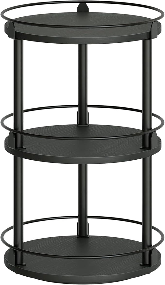 YATINEY 3-Tier Lazy Susan Organizer, Rotating Spice Rack, Spinning Organizer by Yatiney