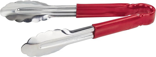 Winco 9" Stainless Steel Serving Tongs by Winco