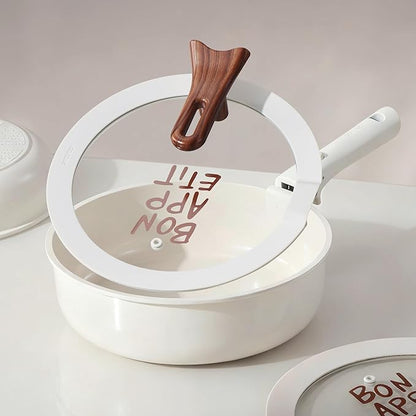CAROTE 18Pcs Ceramic Cookware Set - Image 4