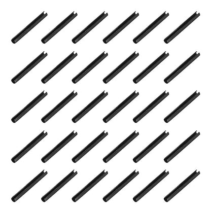 MECCANIXITY 120Pcs Slotted Split Roll Pins 2/25 Inch Dia. 4/5 Inch Length Steel by MECCANIXITY