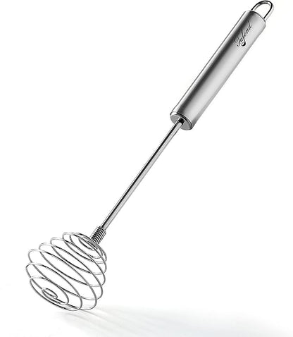 Whisk, Stainless Steel Spring Whisk, Balloon Whisk Egg Beater - Image 8