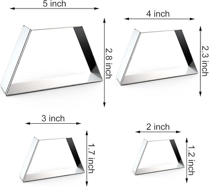 Trapezoid Cookie Cutter Set Large - Image 2