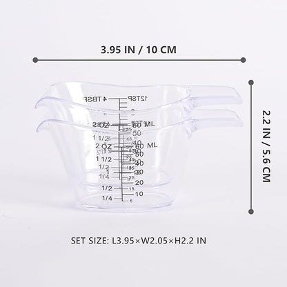 2 Pack Small Measuring Cups, 2oz/60ml Mini Measuring Cup - Image 5