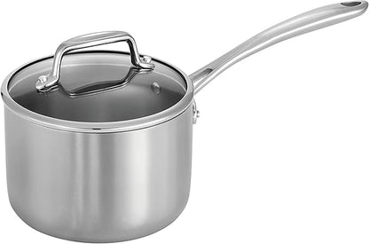 Tramontina Tri-Ply Clad Stainless Steel 2-Quart Small Sauce Pan by Tramontina
