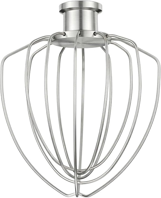K45WW Whisk Attachment for 4.5 5 QT KitchenAid Tilt-Head Stand Mixer, 6 Wire by NewlyArt