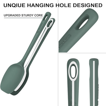 ChefAide 5 Pieces Silicone Spatula Set, Food Grade Rubber Spatula, Upgrade - Image 3