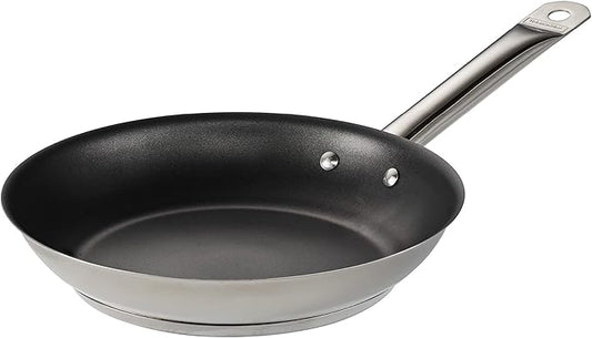 Tramontina 10-Inch Non Stick Frying Pan, Tri-Ply Base Stainless Steel Skillet by Tramontina