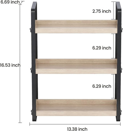 HNRLOY Bathroom Counter Organizer, Bathroom Countertop Organizer, Counter Shelf - Image 3