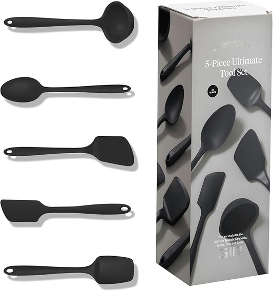GIR: Get It Right 5-Piece Silicone Ultimate Kitchen Utensils Set by GIRGetItRight