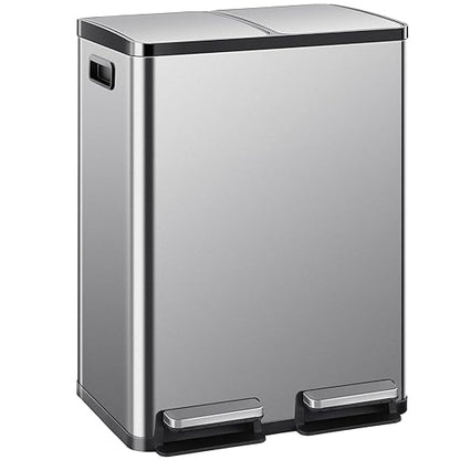 2×8 Gallon Kitchen Trash Can by Unknown