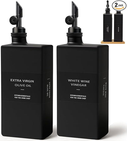 Olive Oil Dispenser Bottle for Kitchen by Gelury
