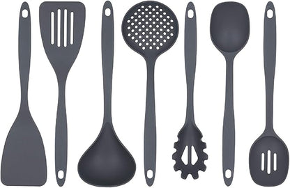 Glad Cooking Kitchen Utensils Set – 7 Pieces, Nylon Tools by GladTrashFoodStorage