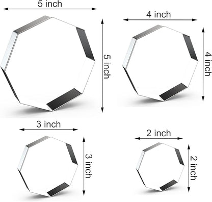 Octagon Cookie Cutter Set for Baking - Image 2