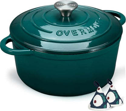 Overmont Enameled Cast Iron Dutch Oven - Image 8