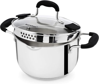 Rorence Stainless Steel Stock Pot by Rorence