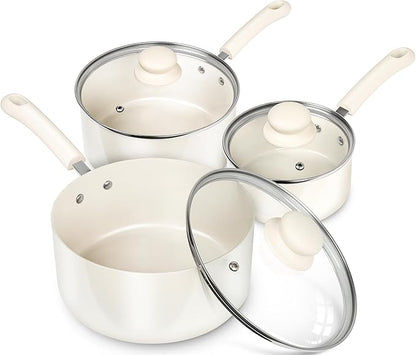MICHELANGELO Nonstick Saucepan by Michelangelo