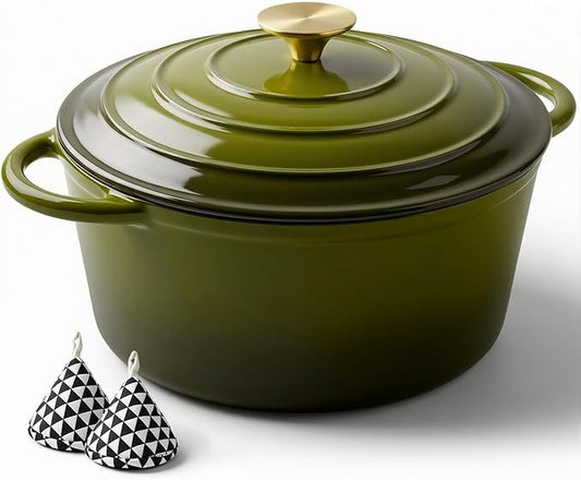 Miereirl 6 Quart Enameled Dutch Oven Pot by Miereirl