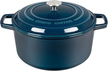 EDGING CASTING Enameled Cast Iron Dutch Oven Pot by EDGINGCOOKWARE