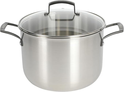Babish 8 Quart Tri-Ply Stainless Steel Stock Pot by Babish
