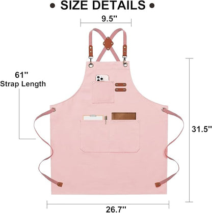 ZOMAO Chef Apron for Women Men - Image 7