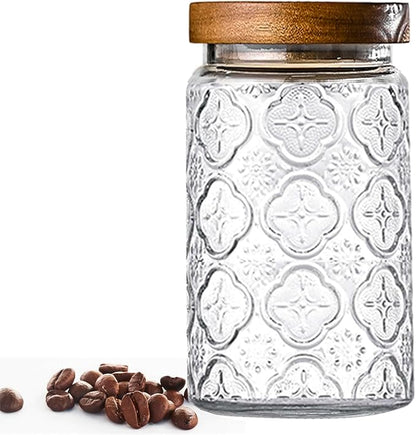 Adodeen 32oz Vintage Glass Jar by Unknown