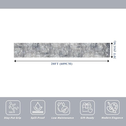 3x20 ft Extra Long Hallway Runner Rug - Image 2