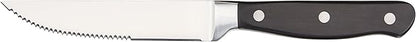 Amazon Basics 8-Piece Full Tang Stainless Steel Serrated Steak Knife Set - Image 2