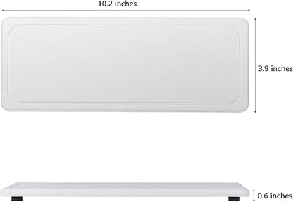 NiuYichee 2 Pcs Water Absorbing Stone Trays, Kitchen/Bathroom Sink Soap Dish - Image 5
