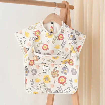 Waterproof Baby Bibs, Infant Toddler Extra Cover Feeding Bib - Image 9