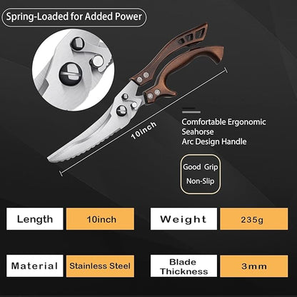 Dream Reach Poultry Shears, Heavy Duty Kitchen Shears - Image 6