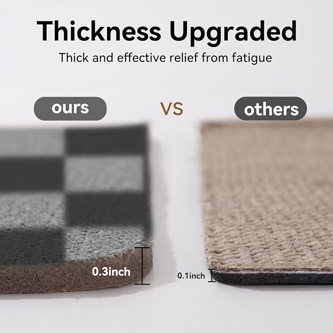 YDKGL Kitchen Runner Rugs Non Slip Washable, Super Absorbent Kitchen Mats - Image 7