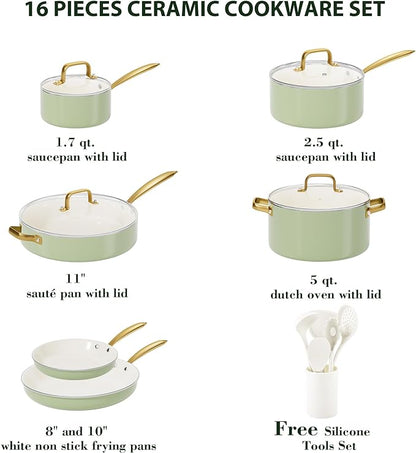 Pots and Pans Set Non Stick - Image 2