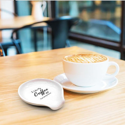 Funny Coffee Spoon Holder-Coffee Spoon Rest-Cafe Bar Station Accessories-I Like - Image 7
