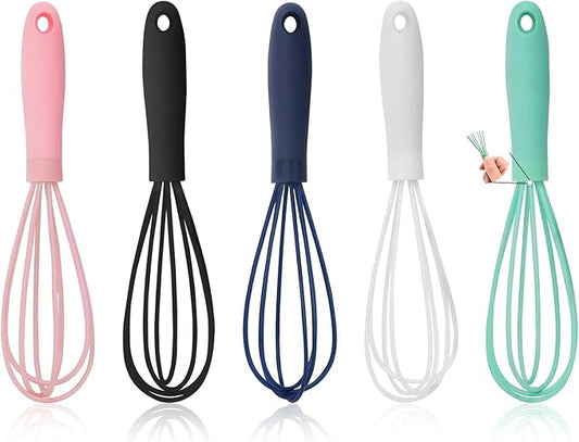 5 Pcs Silicone Mini Whisk by NCAM