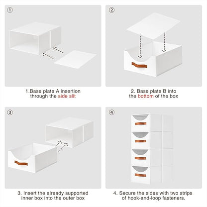 Homsorout Stackable Storage Drawers - Image 6