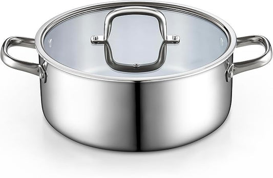 Cook N Home Stainless Steel Stockpot by CookNHome