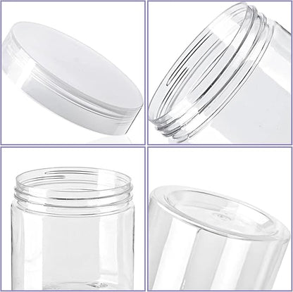20 Pack 4oz Clear Plastic Jars - Image 3