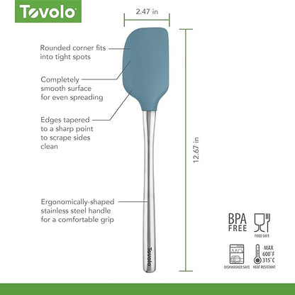 Tovolo Flex-Core Silicone Spatula Metal Handle - Image 6