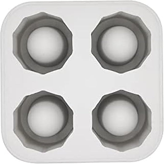 Houdini Shot Glass Ice Mold, Makes 4 Frozen Shot Glasses by Rabbit