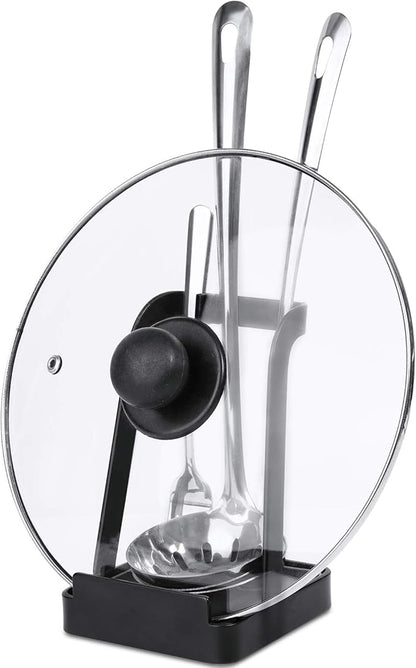 NiHome Versatile Pot Lid Ladle Holder Multipurpose Spatula Pad Book Cutting by NiHome