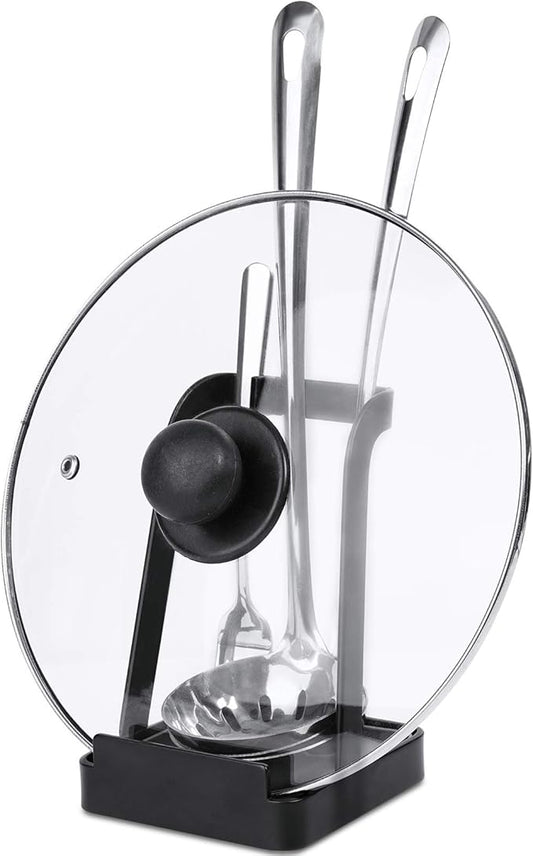 NiHome Versatile Pot Lid Ladle Holder Multipurpose Spatula Pad Book Cutting by NiHome