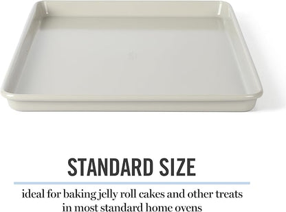 Martha Stewart Gallen 15 x 10 Inch Nonstick Carbon Steel Cookie Sheet – Cool - Image 6