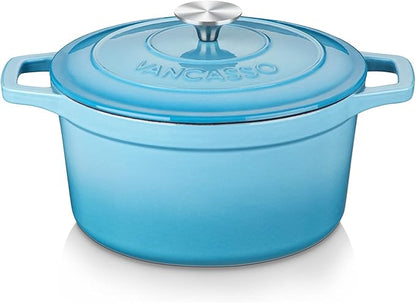 vancasso 7.5 QT Enameled Cast Iron Dutch Oven by vancasso