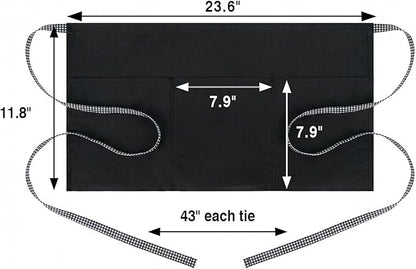 BOHARERS 3-Pocket Waist Apron - Image 6