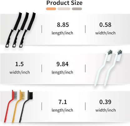 Betanull Crevice Cleaning Brush Set, Tight Spaces & More - Image 7