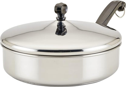 Farberware Classic Stainless Steel Fry Lid, Saute Pan by Farberware