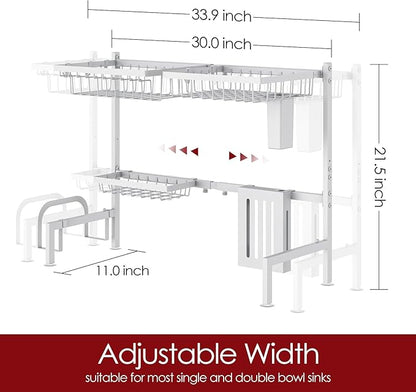 Sakugi Over The Sink Dish Drying Rack - Image 3