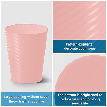 Bathroom Trash Can, 3 Pack 1.8 Gallons Small Trash Can - Image 4